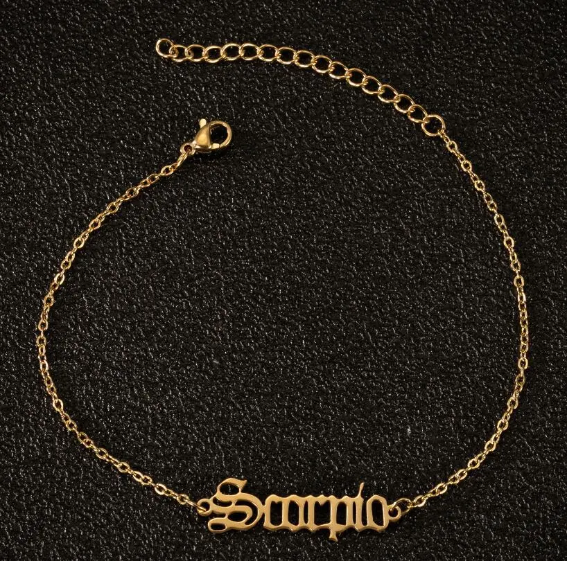 Twelve constellation bracelet