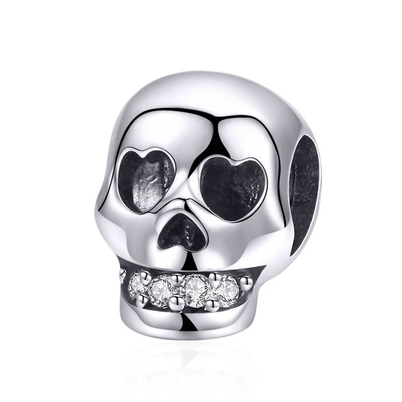 Skull s925 silver beads