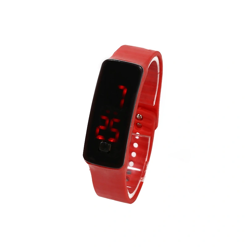 Candy Color Silicone Children's Digital Watch