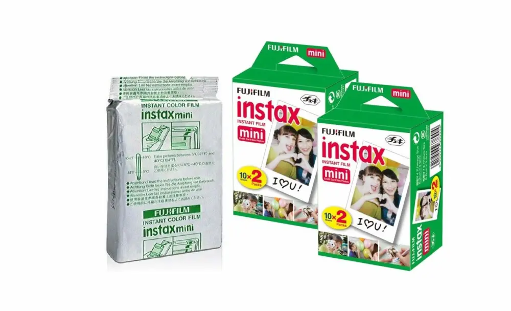 Fujifilm Instax Mini Instant Camera Film for Mini Instant Cameras - Capture Memories Anytime, Anywhere with Sunshine Photo Microfiber Cleaning Cloth... (5 Pack (Total 50 Shoots))