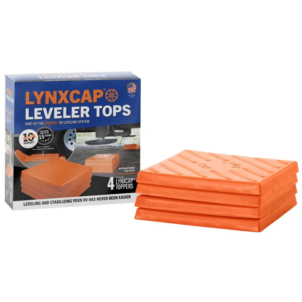 Tri-Lynx 00019 Lynx Cap - 4 Pack , Orange