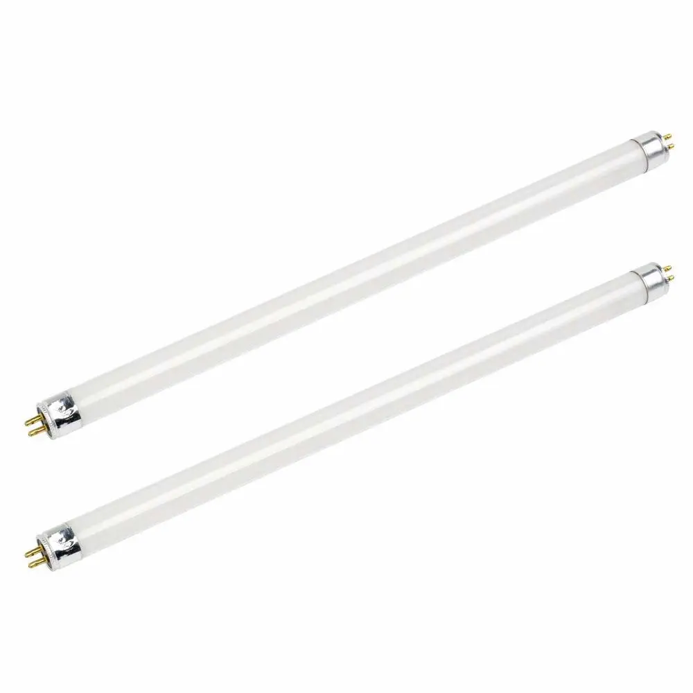 (Pack of 2) F8T5/DL 8W T5 12" Daylight White 6500k Fluorescent Light Bulb 20,000hr