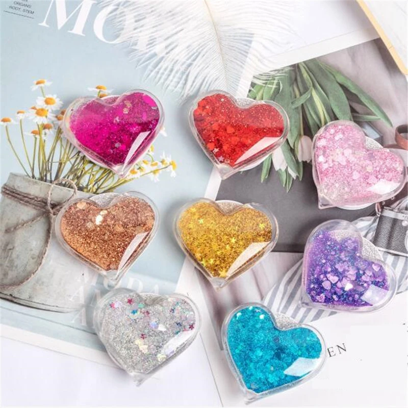 Creative full diamond small love mobile phone