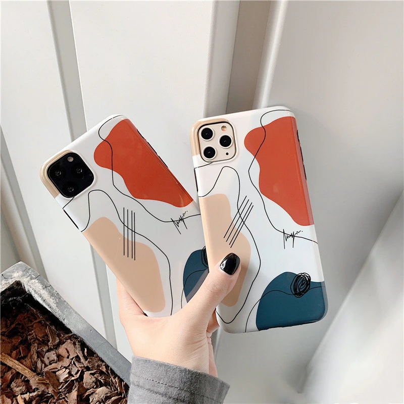 Abstract line mobile phone case