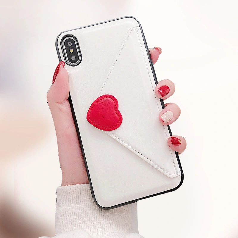 Love envelope card holster phone case