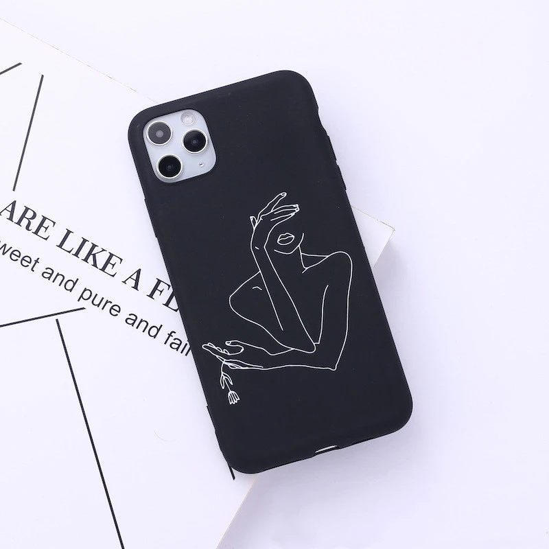 Elegant line mobile phone case