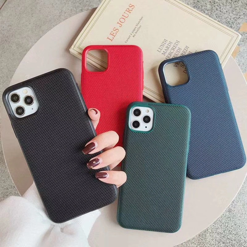 Nylon cloth pattern mobile phone case