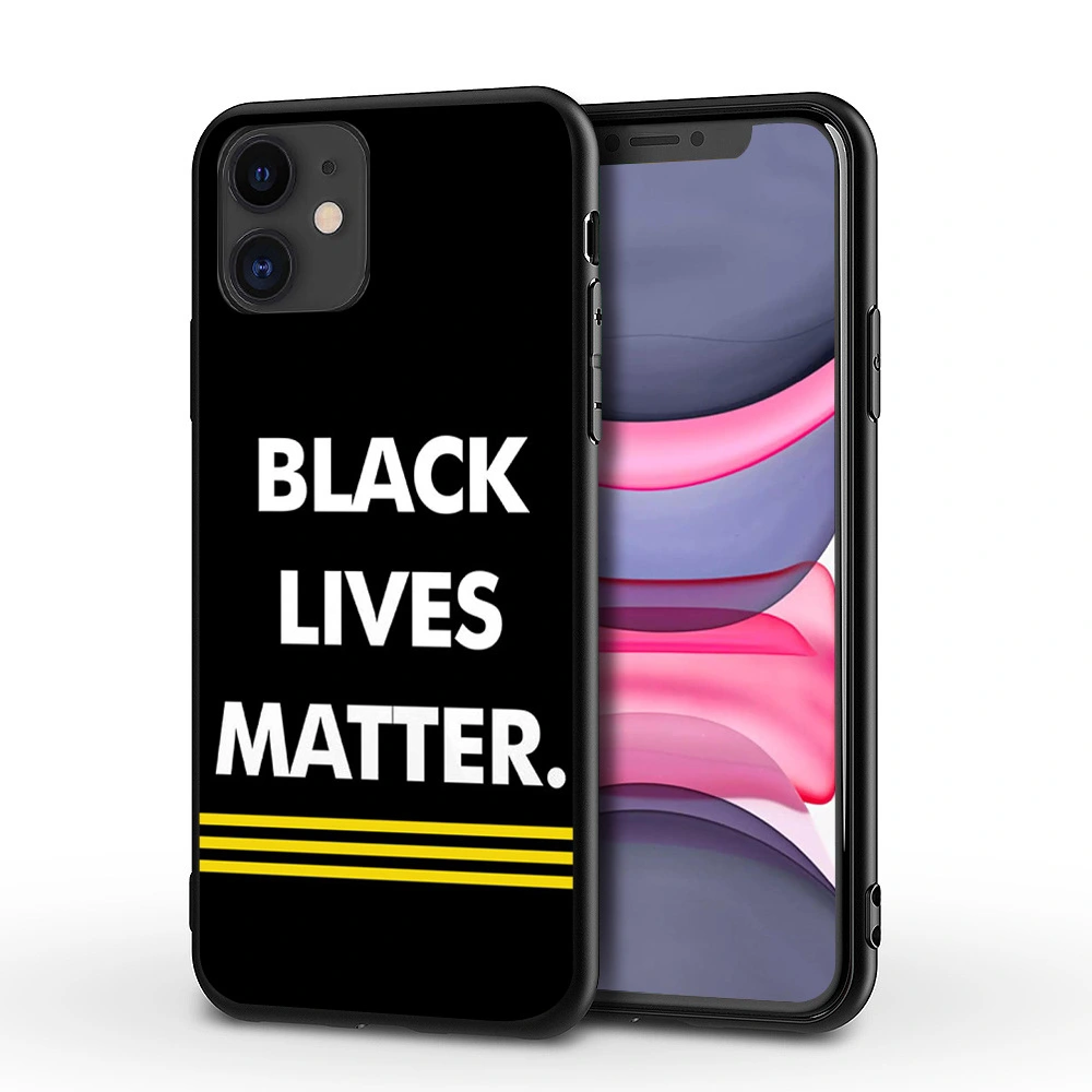 Black people's life is also a life phone case