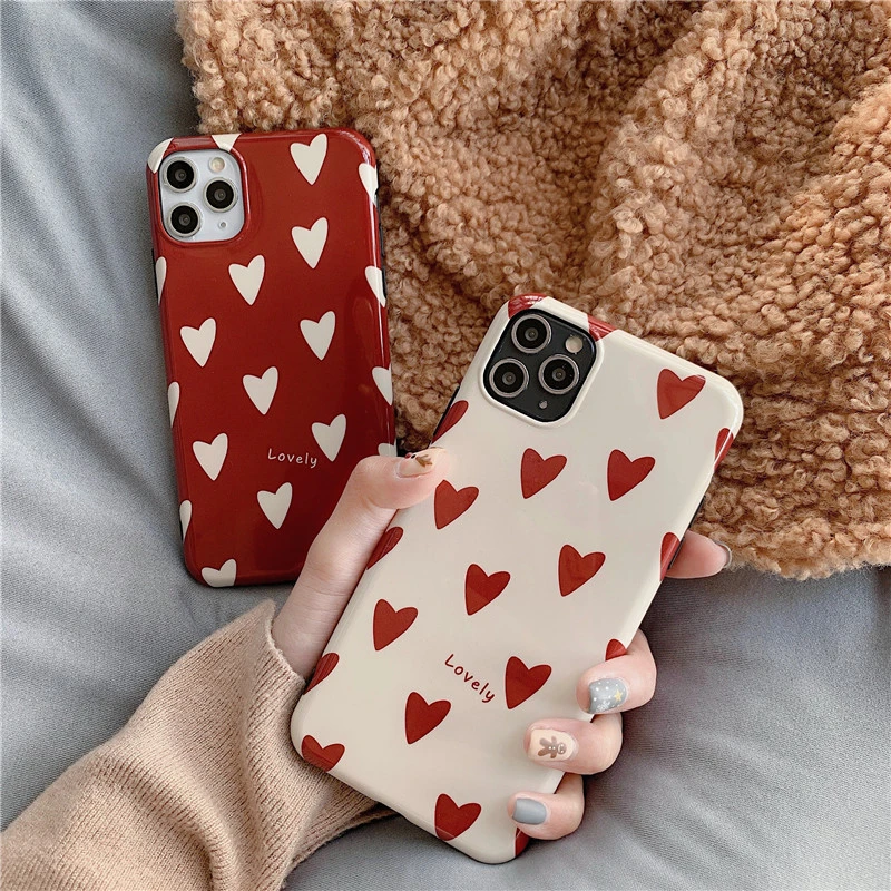 Retro love mobile phone case