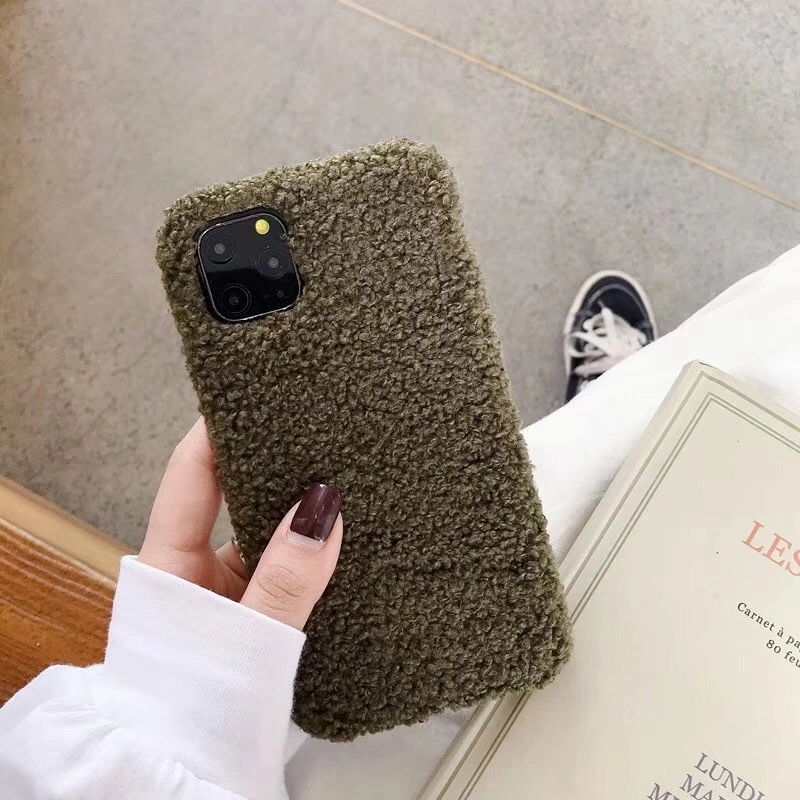 Phone case solid color winter