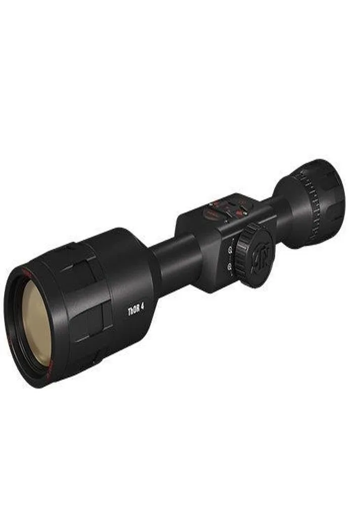 Thor 4, Thermal Rifle Scope with Full HD Video rec, WiFi, GPS, Smooth zoom and Smartphone controlling thru iOS or Android Apps