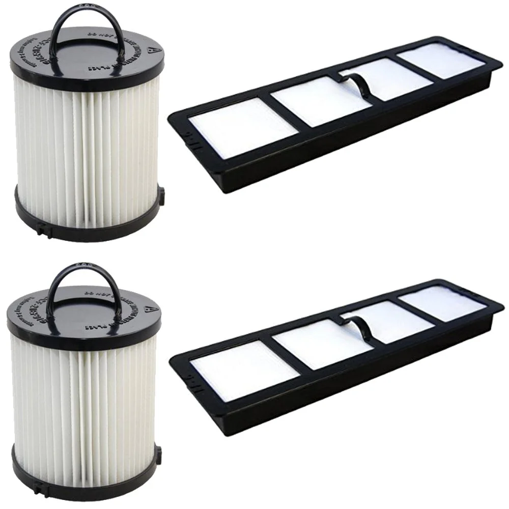 HQRP Filter Kit Compatible with Eureka AS1000 - AS1009 Series AS1000 AS1000A AS1001A AS1001AE AS1001AX AS1002A AS1002AE AS1004A AS1008 AS1008AX Suction-Seal Air-Speed Upright Vac Vacuum Cleaner