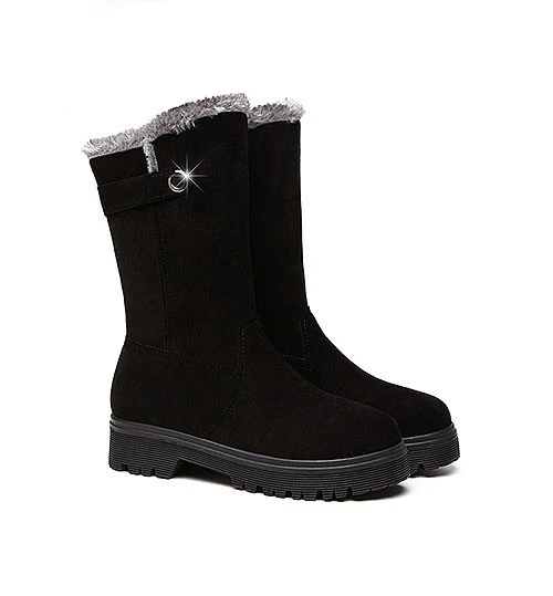 Short Boots Plus Velvet Thick Warm Boots