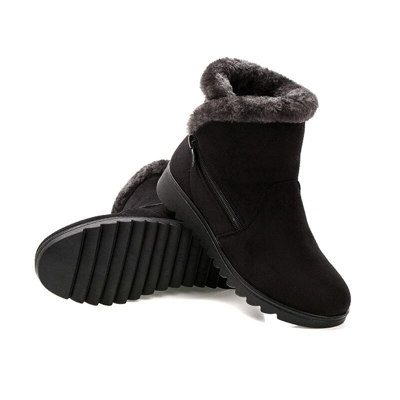 Middle-aged and elderly cotton boots