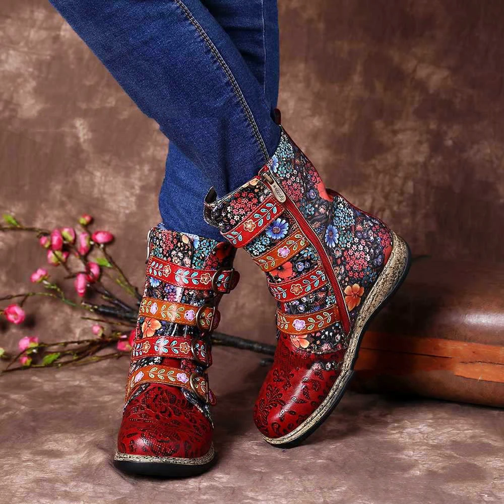 Hand stitching Martin boots