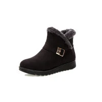 Plus size warm cotton boots