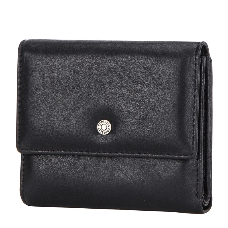 Randy RFID Leather Small Bifold Wallet