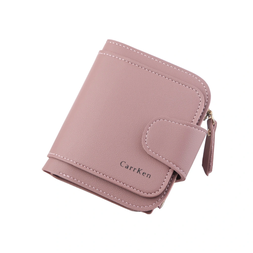 Short Wallet Multifunctional Small Wallet With Zipper