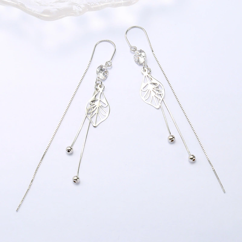 Leaf European And American Earrings Women