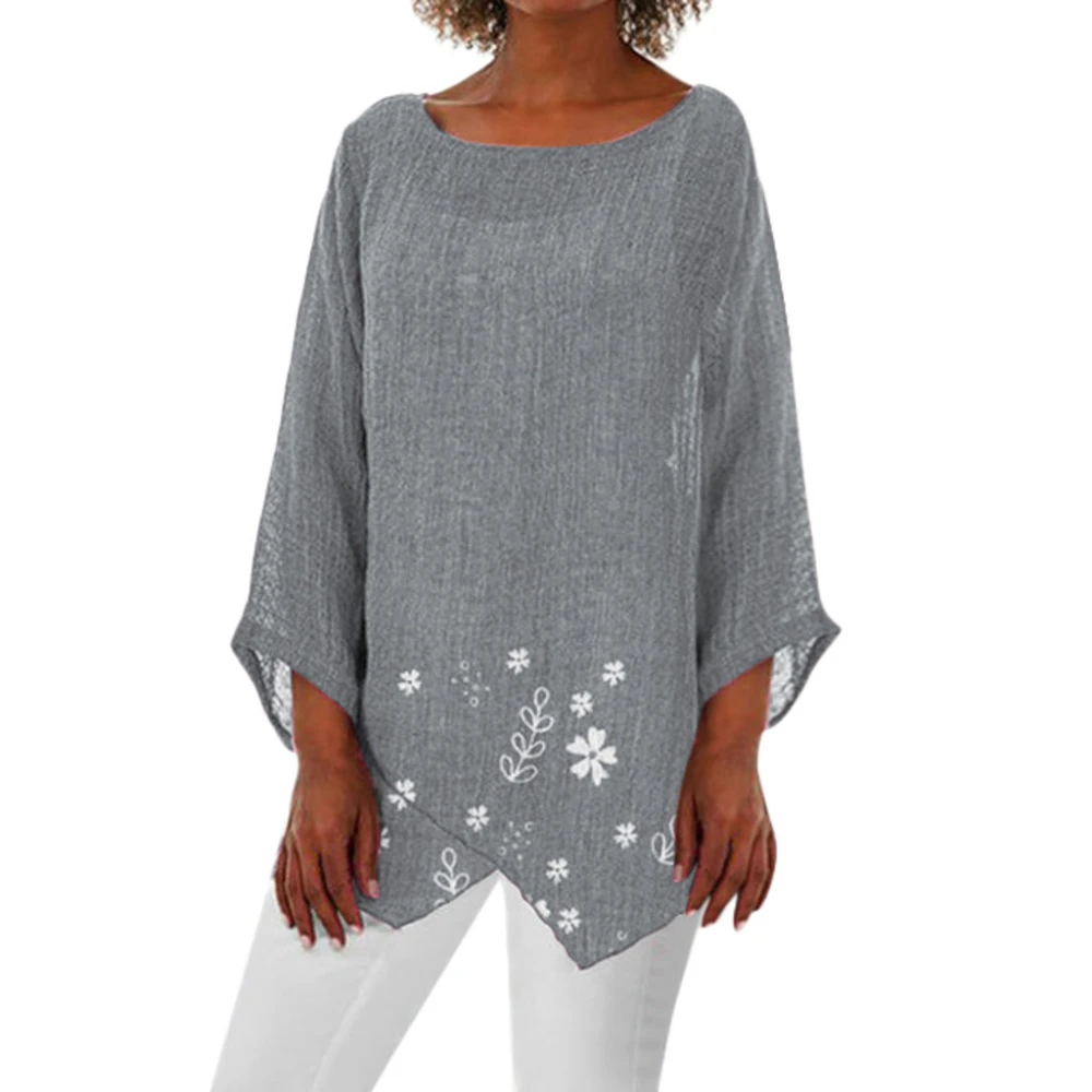 Women's printed  long sleeve T-shirt