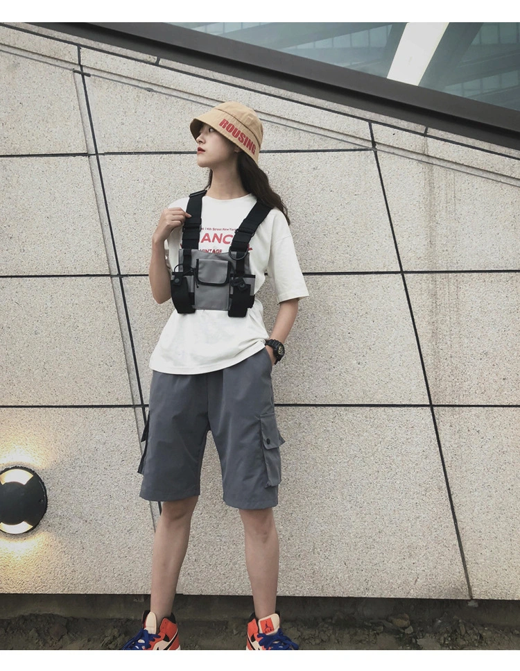 Hip-hop chest bag pocket bag
