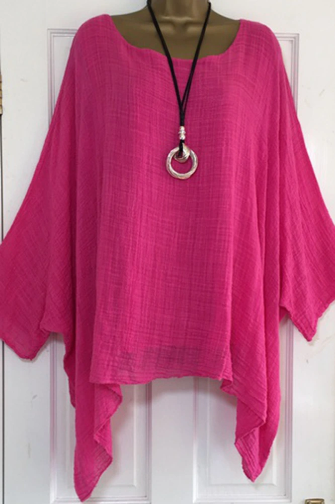 Women's Medium Long Sleeve Loose T-Shirt