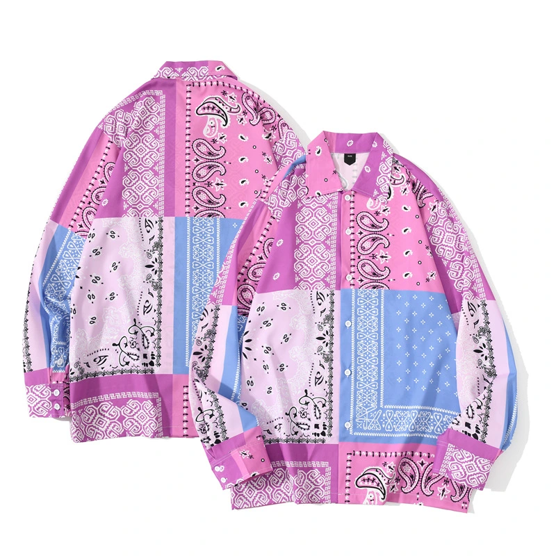 Loose, Long-sleeved Shirt By Harajuku Pippi Shuai