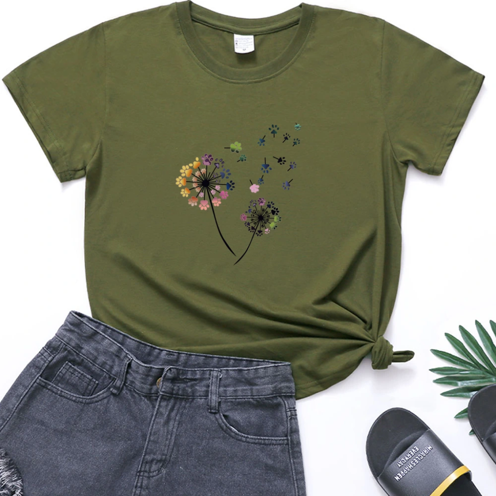 Dandelion Plum Print Boy T-shirt