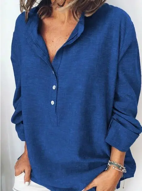 Casual Fashion Long Sleeve Women's Shirt