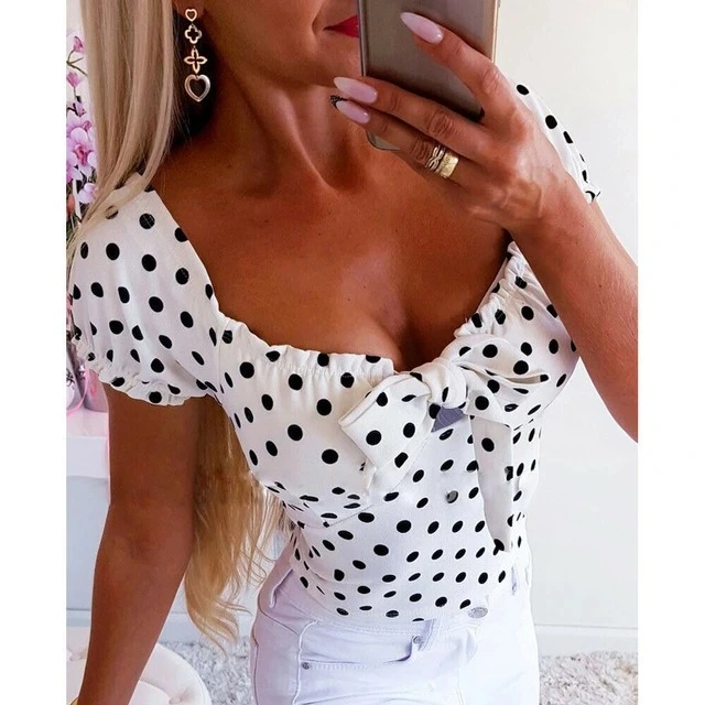 Aliexpress Zinc polka dot blouse