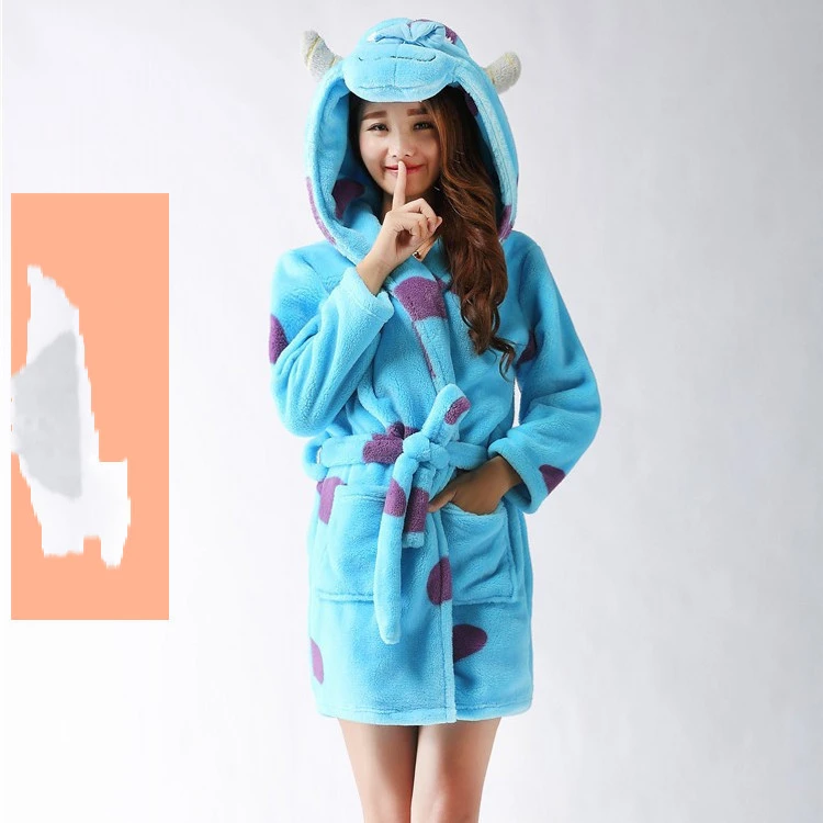 Cartoon animal pajamas with new cotton fabric