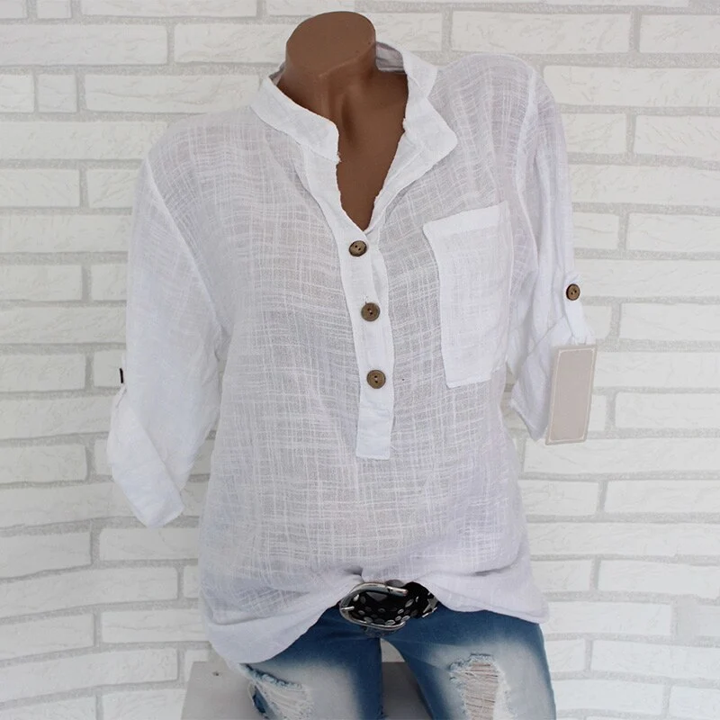 Summer women's translucent long sleeve T-shirt