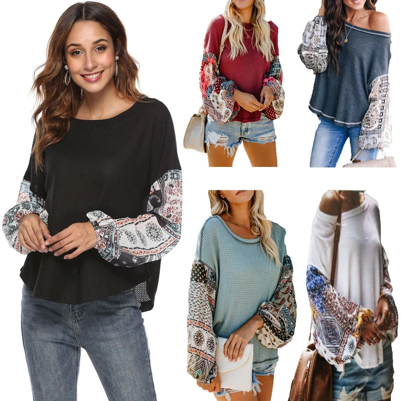 Loose pullover knitted bottoming shirt