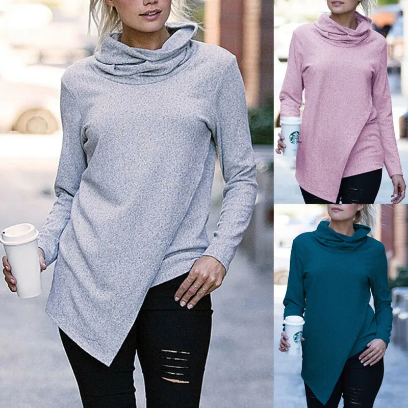 Irregular bottoming shirt top