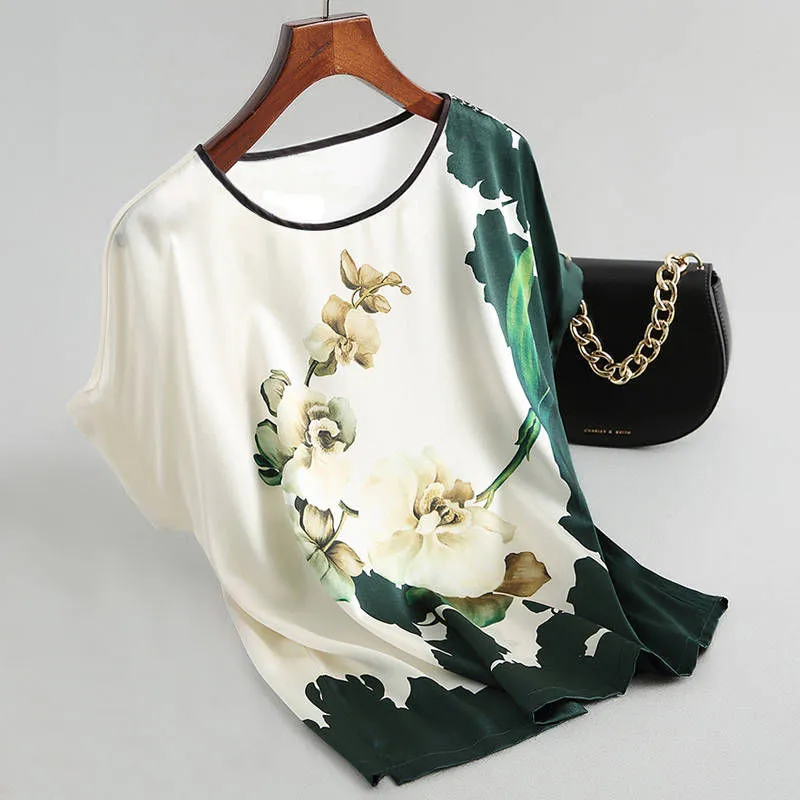 Women's ice silk short sleeve