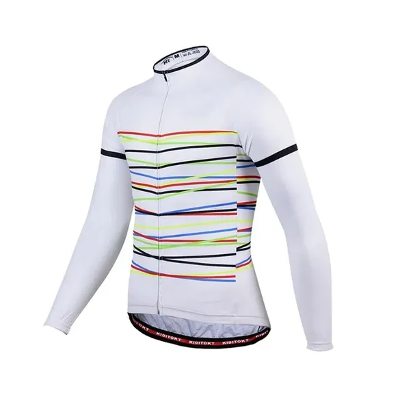 Men's long-sleeved cycling suit