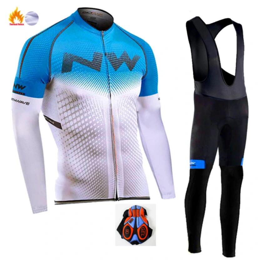 Cycling jersey long sleeve suit