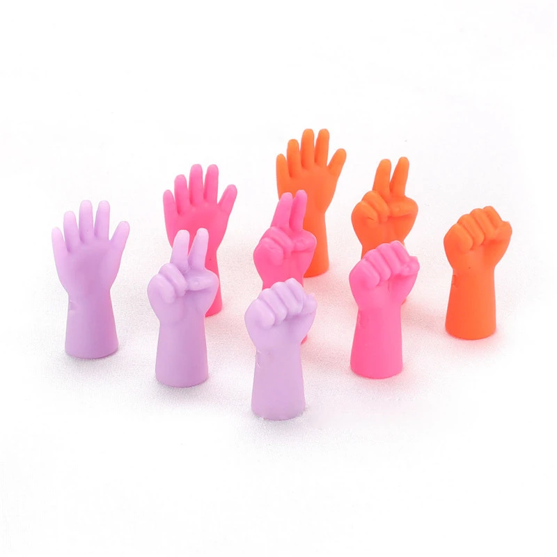 Rock Paper Scissors Needle Cap Knitting Needle Accessories Non Slip Sweater Needle Cap