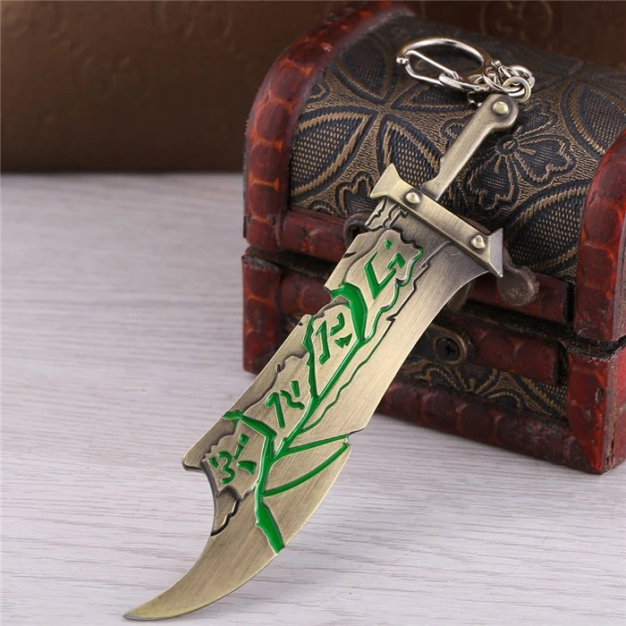 LOLRiven Legend metal keychain