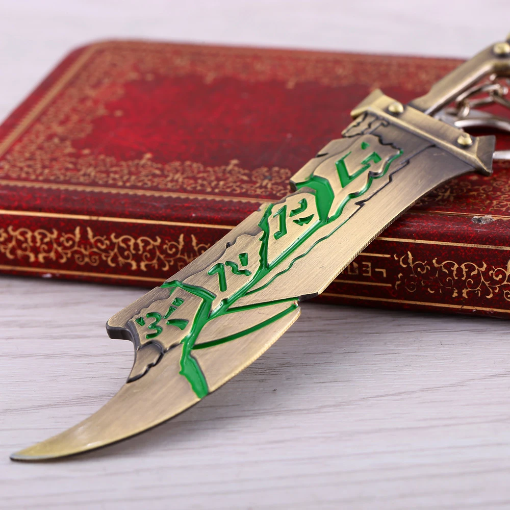 LOLRiven Legend metal keychain