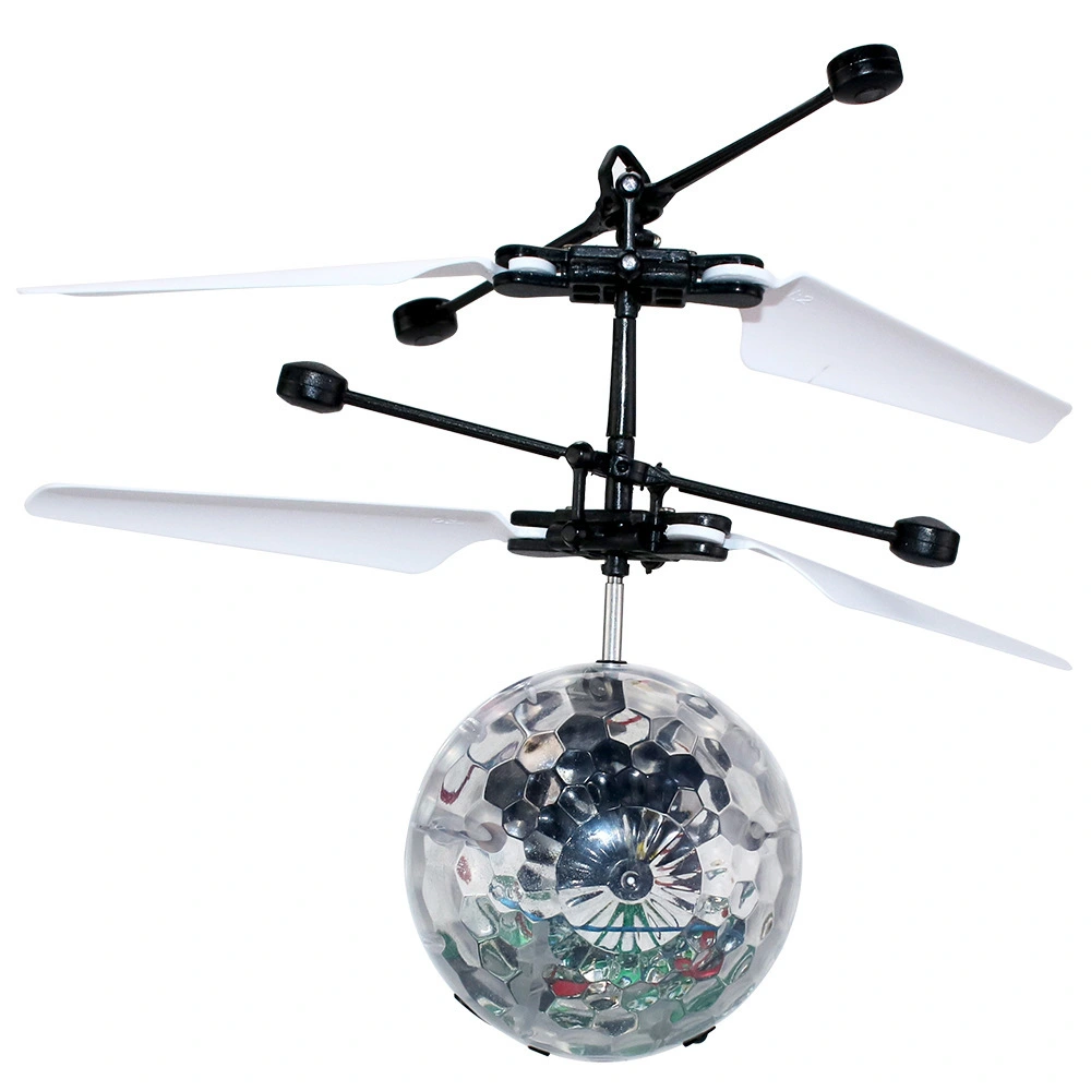 Colorful Induction Crystal Ball Suspension Light Electric Toy