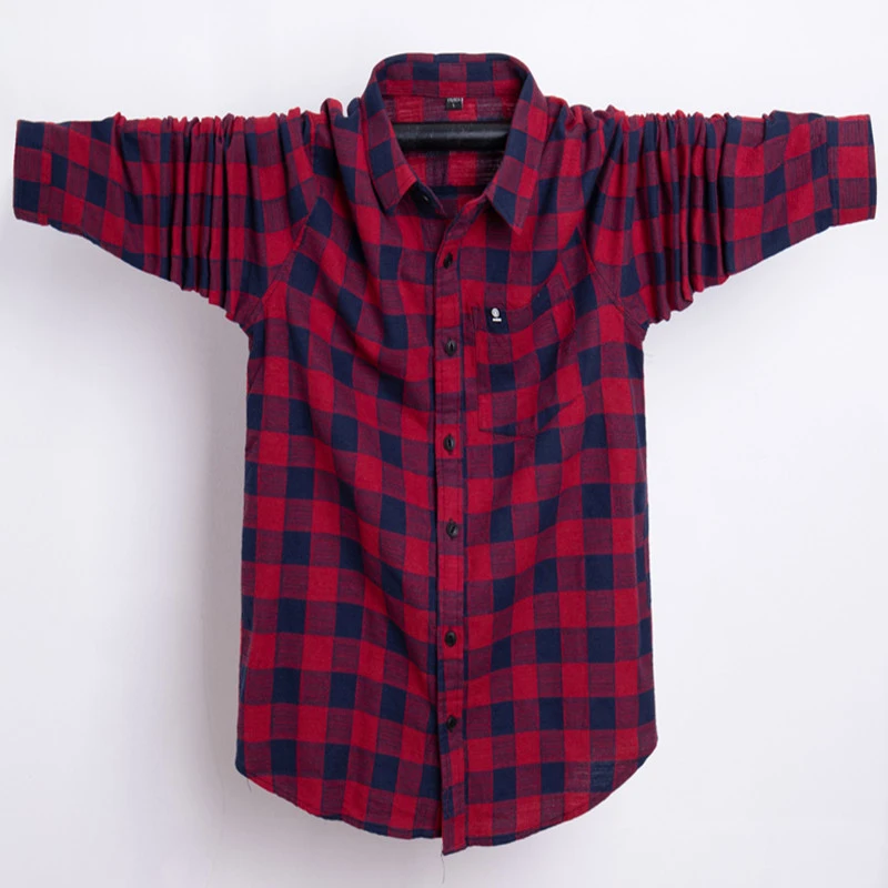 Men's plaid shirt