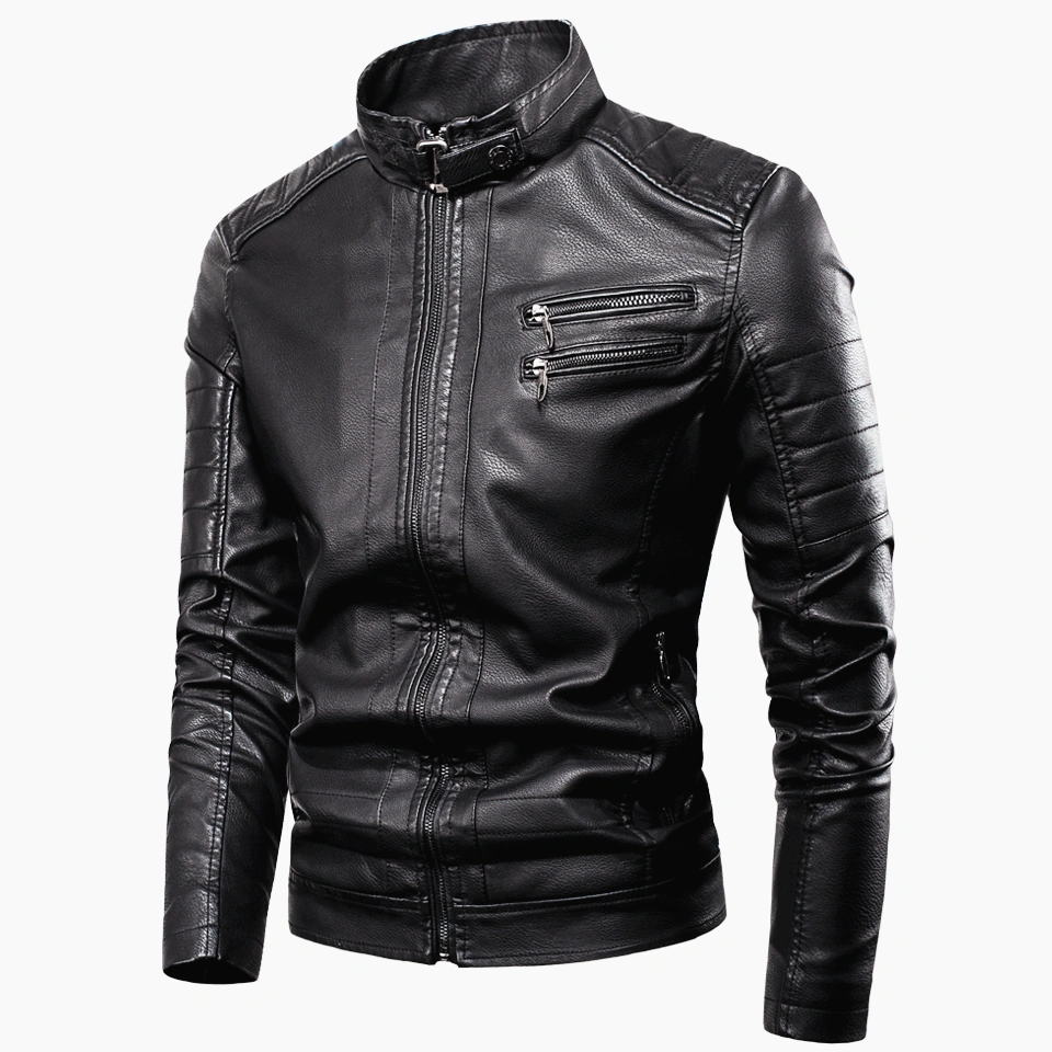 Leather jacket