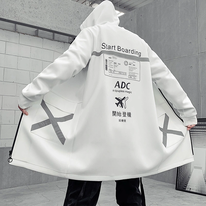 Trendy Cool And Handsome Hip-hop Hooded Cloak Jacket