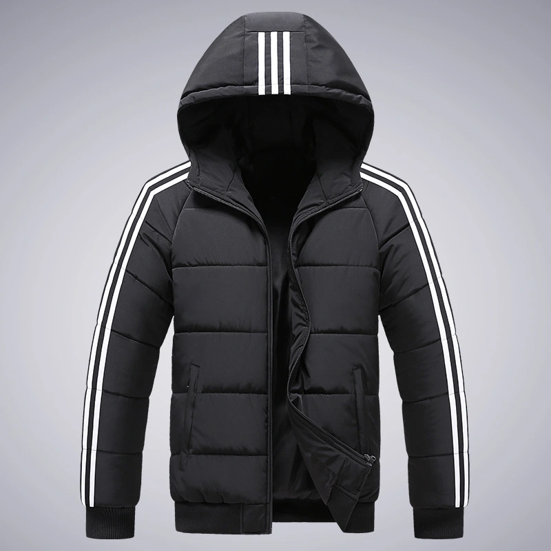 Men's Winter Thick Warm Hooded Cotton Coat