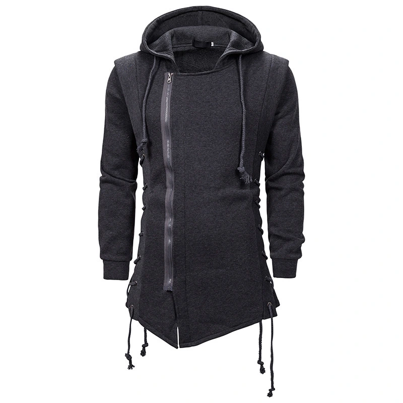 Plus Size Men's Hooded Loose Jacket