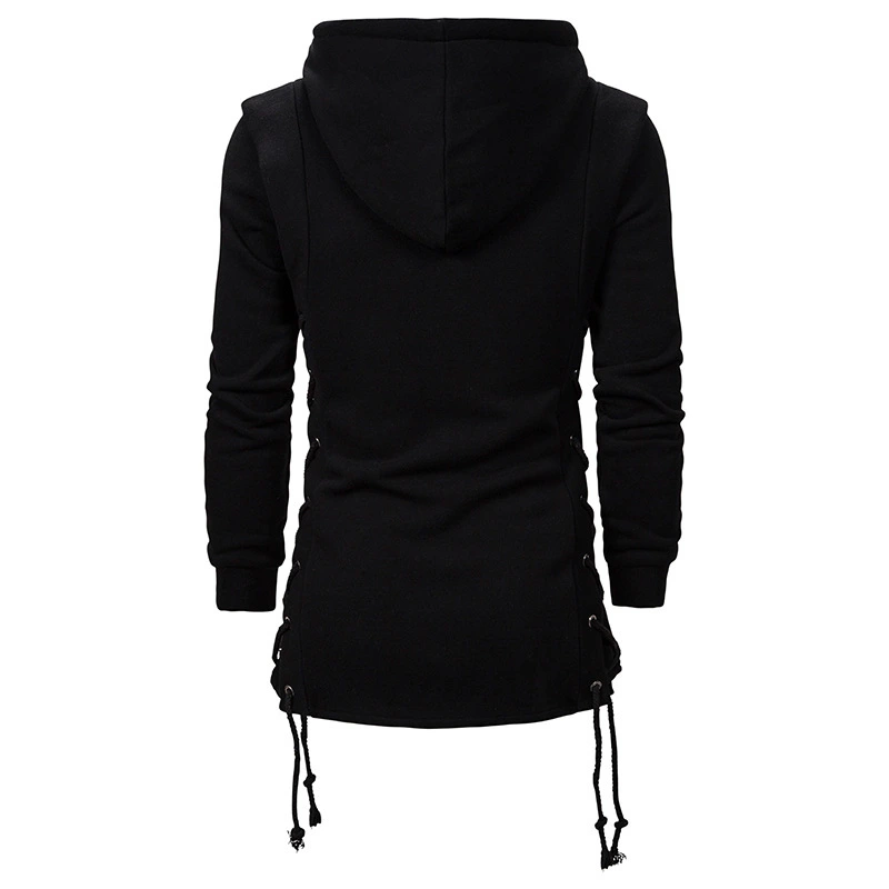 Plus Size Men's Hooded Loose Jacket