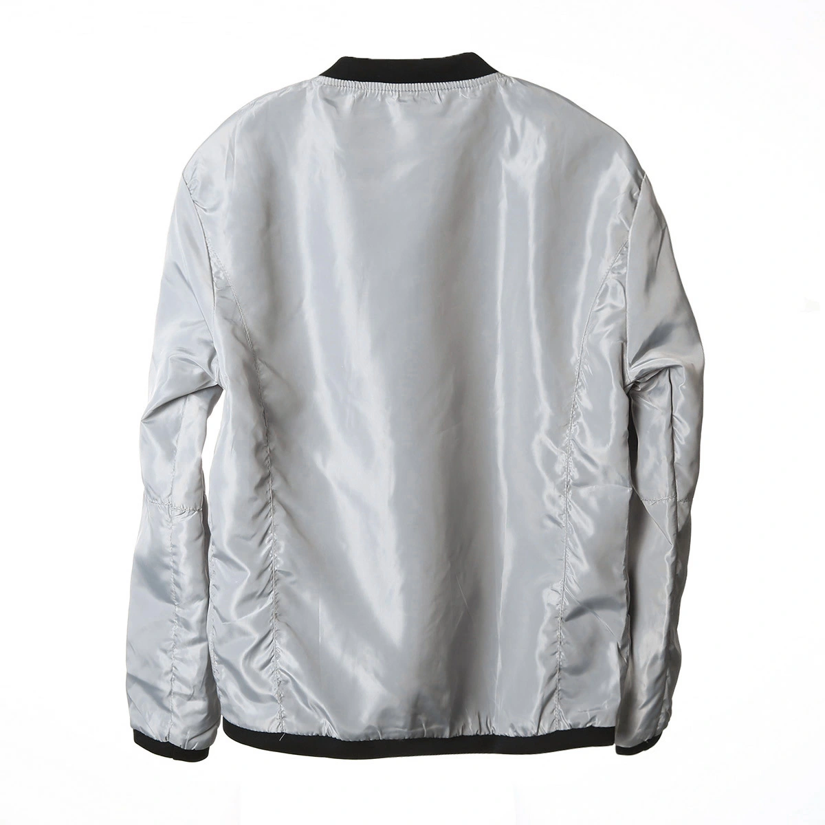 Solid color patchwork jacket