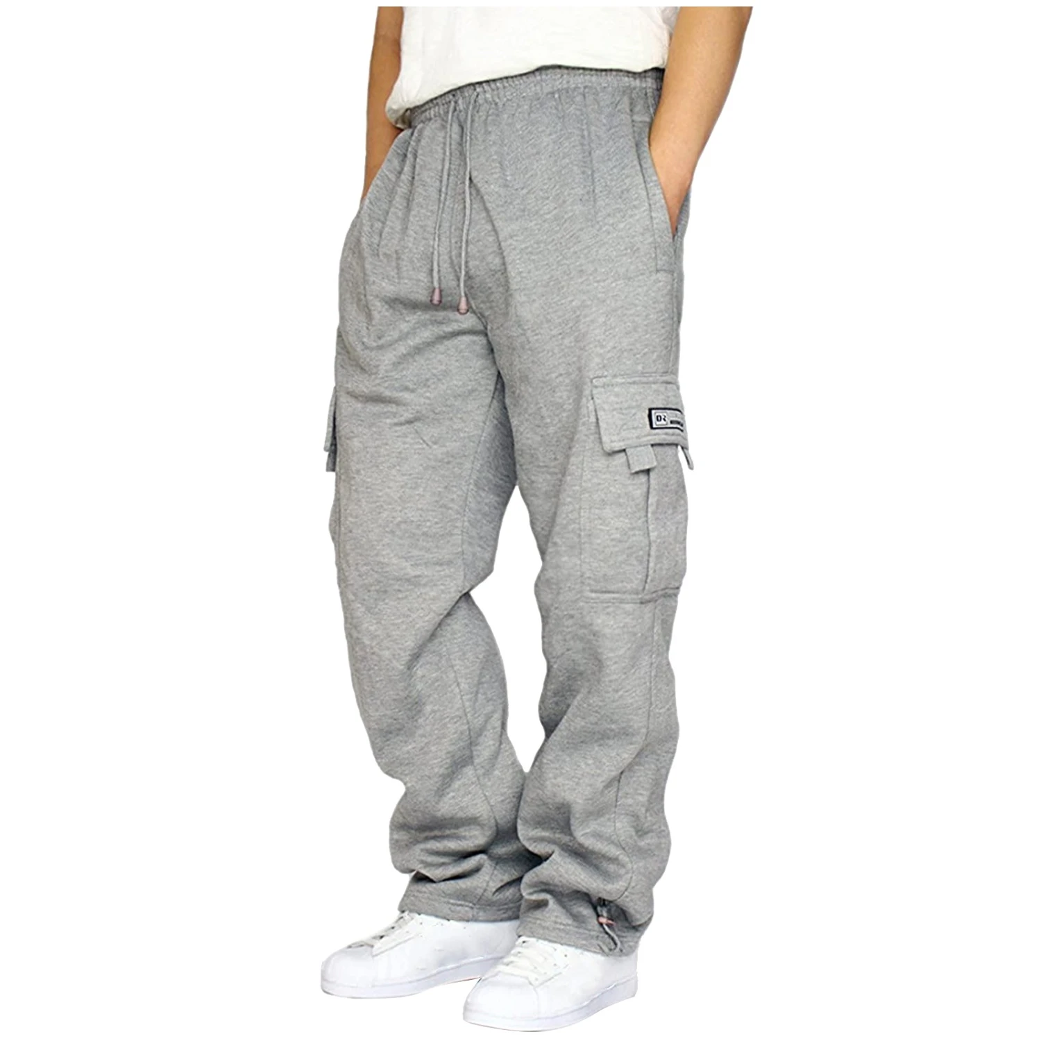 European And American Men's Sweatpants Overalls Casual Pants