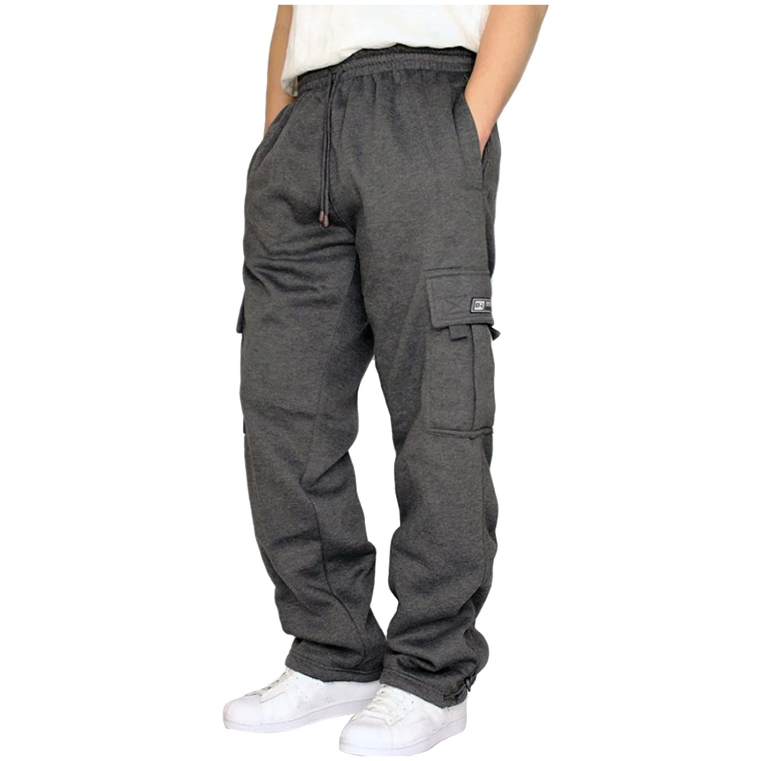 European And American Men's Sweatpants Overalls Casual Pants
